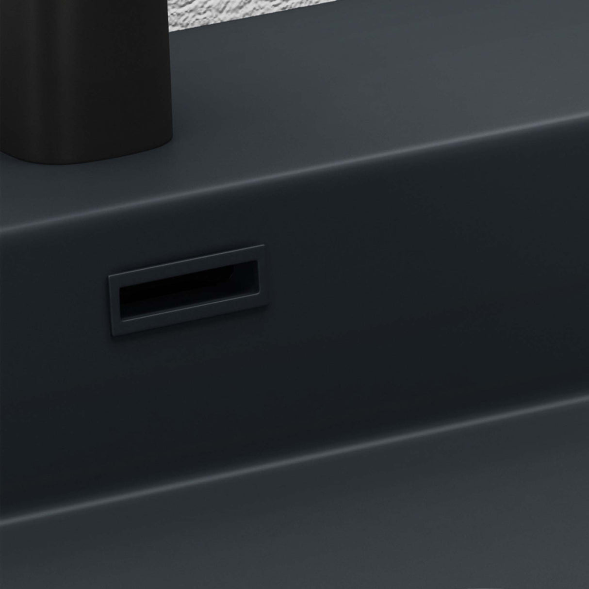 glasvilla lavabo de encimera lavabo colgante cuenco de lavado mineral Bad cuadrado Col06