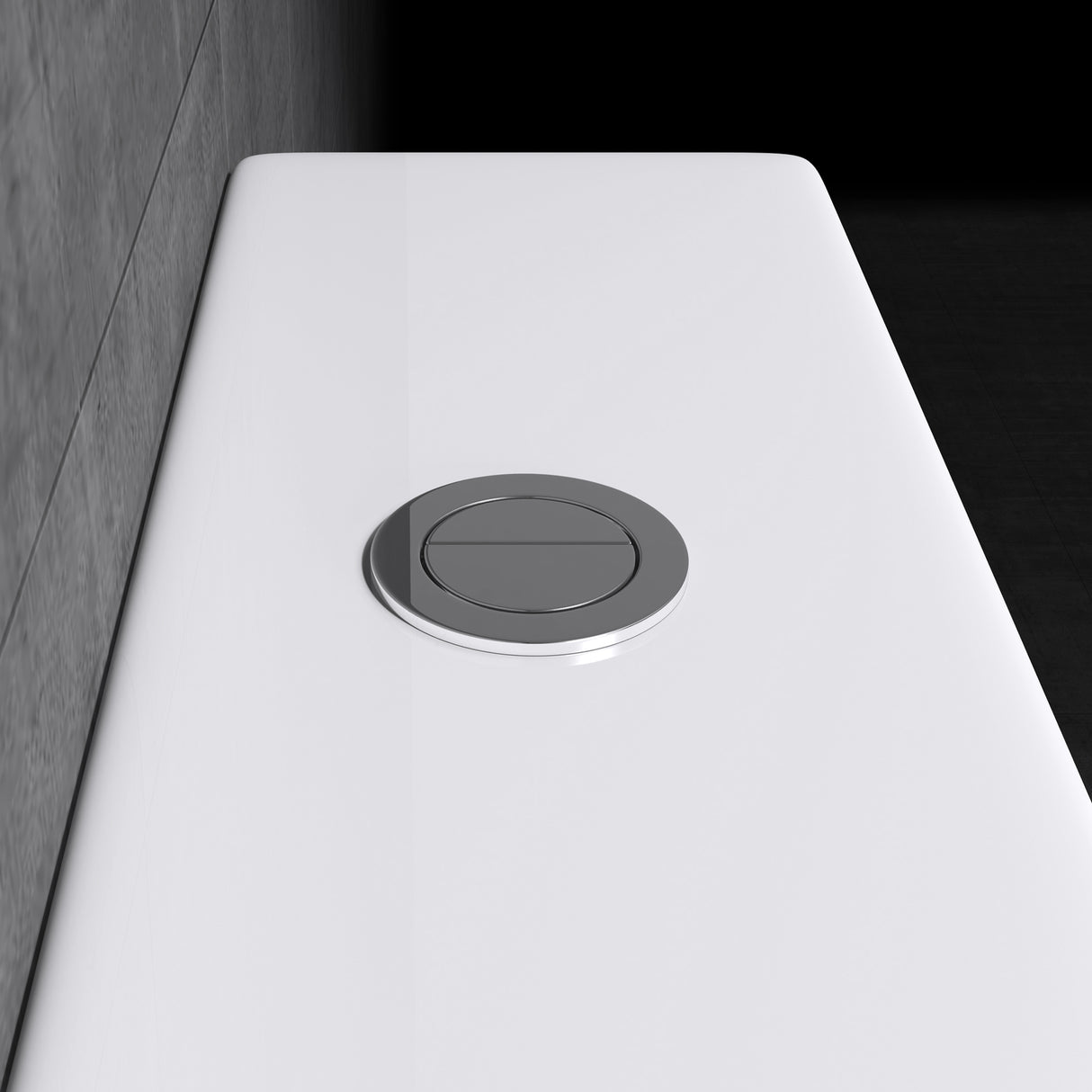 glasvilla Sanitari Bagno a Terra in Ceramica WC Bagno senza Brida Montaggio a Terra