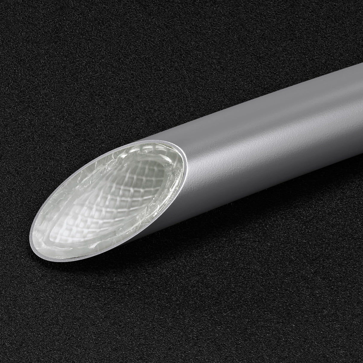 Tubo doccia Glasvilla flessibile doccia liscio effetto metallo cromato con protezione antipiega