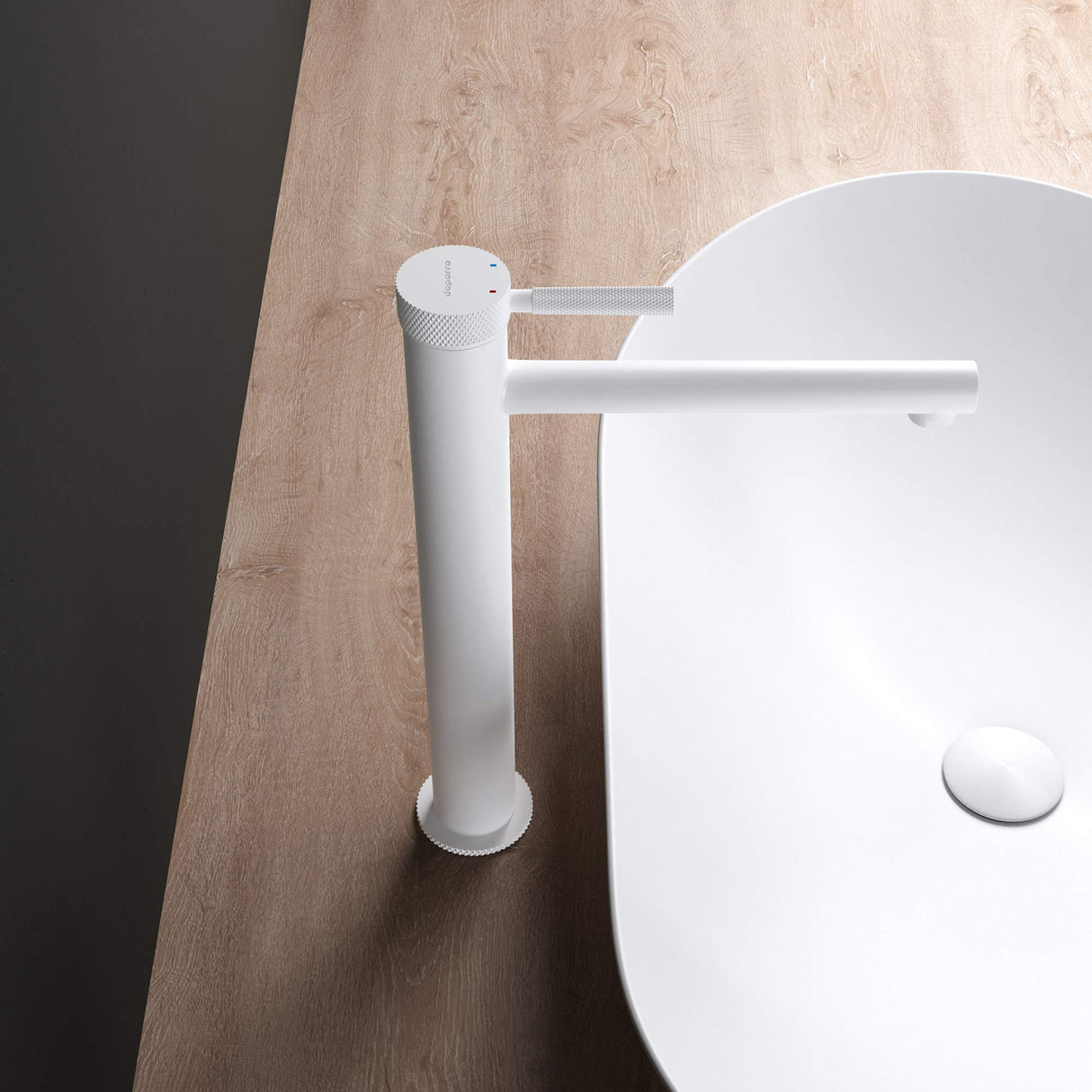 glasvilla Rubinetto per Lavabo Miscelatore Monocomando per Bagno Rubinetto Bagno per Lavabo Bidet WAM-7601