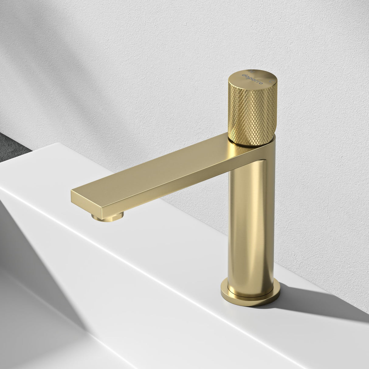 glasvilla Rubinetto Miscelatore Monocomando per Lavabo da Bagno, Rubinetto a Risparmio Idrico in Acciaio Inossidabile con Tubi e Accesorri, Design Moderno Fino-01