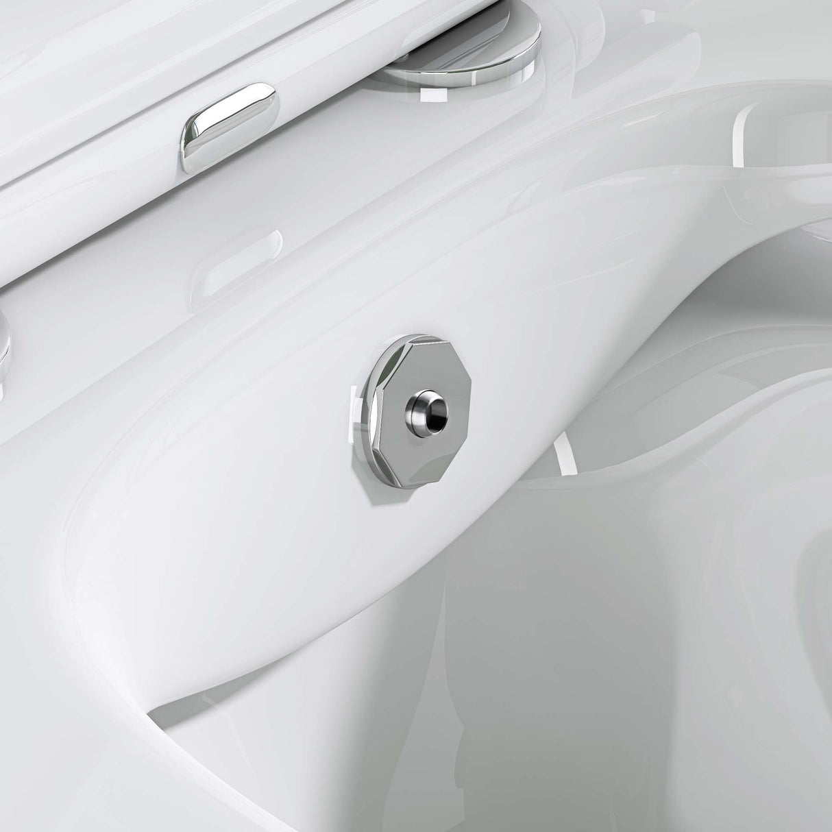 glasvilla Sanitari Bagno Sospeso in Ceramica Sanitari Bagno con Soft Close WC Sospeso Montaggio a Parete