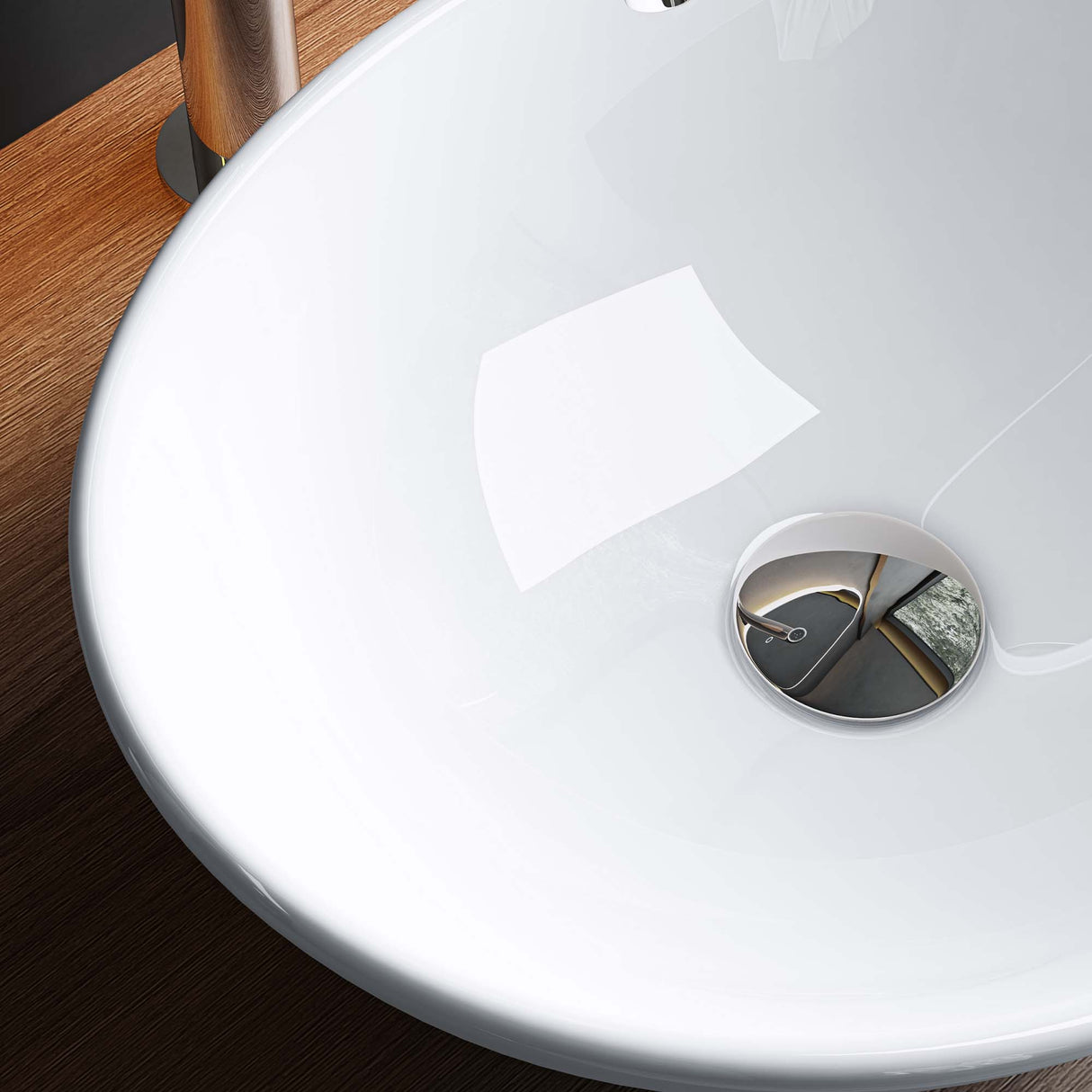 glasvilla Lavabo da Appoggio in Ceramica Lavandino Bagno da Appoggio Nano Rivestimenti Inclusi Brüssel205