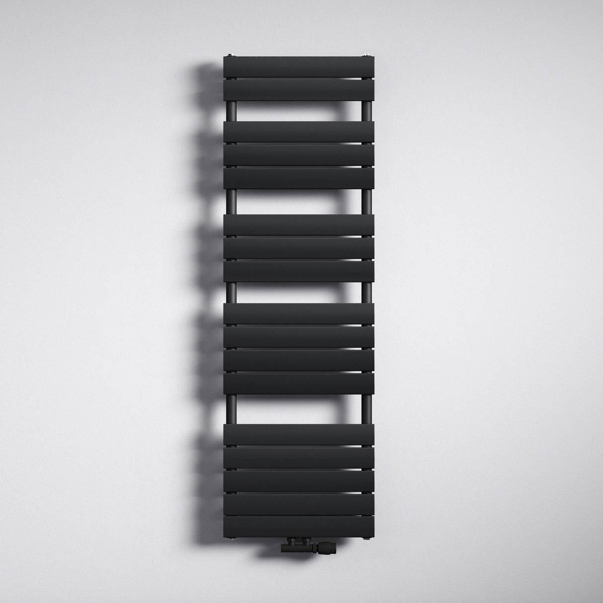 glasvilla Badheizkörper flach Seitenanschluss & Mittelanschluss Paneelheizkörper Horizontal Handtuchwärmer Badheizung FH