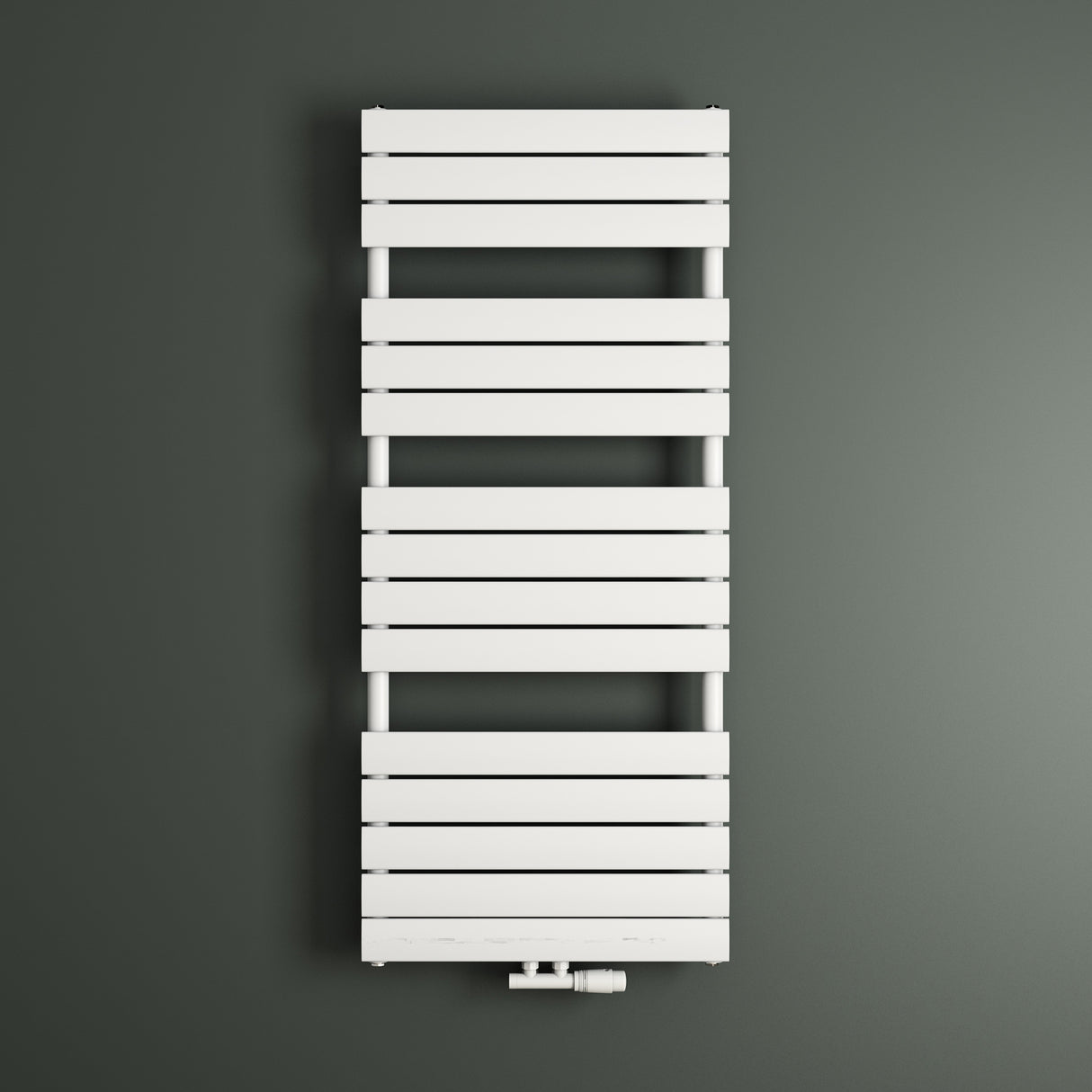 glasvilla Badheizkörper flach Seitenanschluss & Mittelanschluss Paneelheizkörper Horizontal Handtuchwärmer Badheizung FH