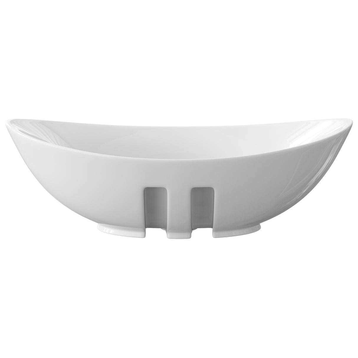 glasvilla Lavabo da Appoggio 59x38cm in Ceramica Lavandino Bagno Ovale Nano Rivestimenti Inclusi Brüssel818