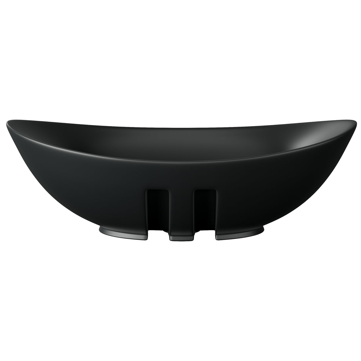 glasvilla Lavabo da Appoggio 59x38cm in Ceramica Lavandino Bagno Ovale Nano Rivestimenti Inclusi Brüssel818