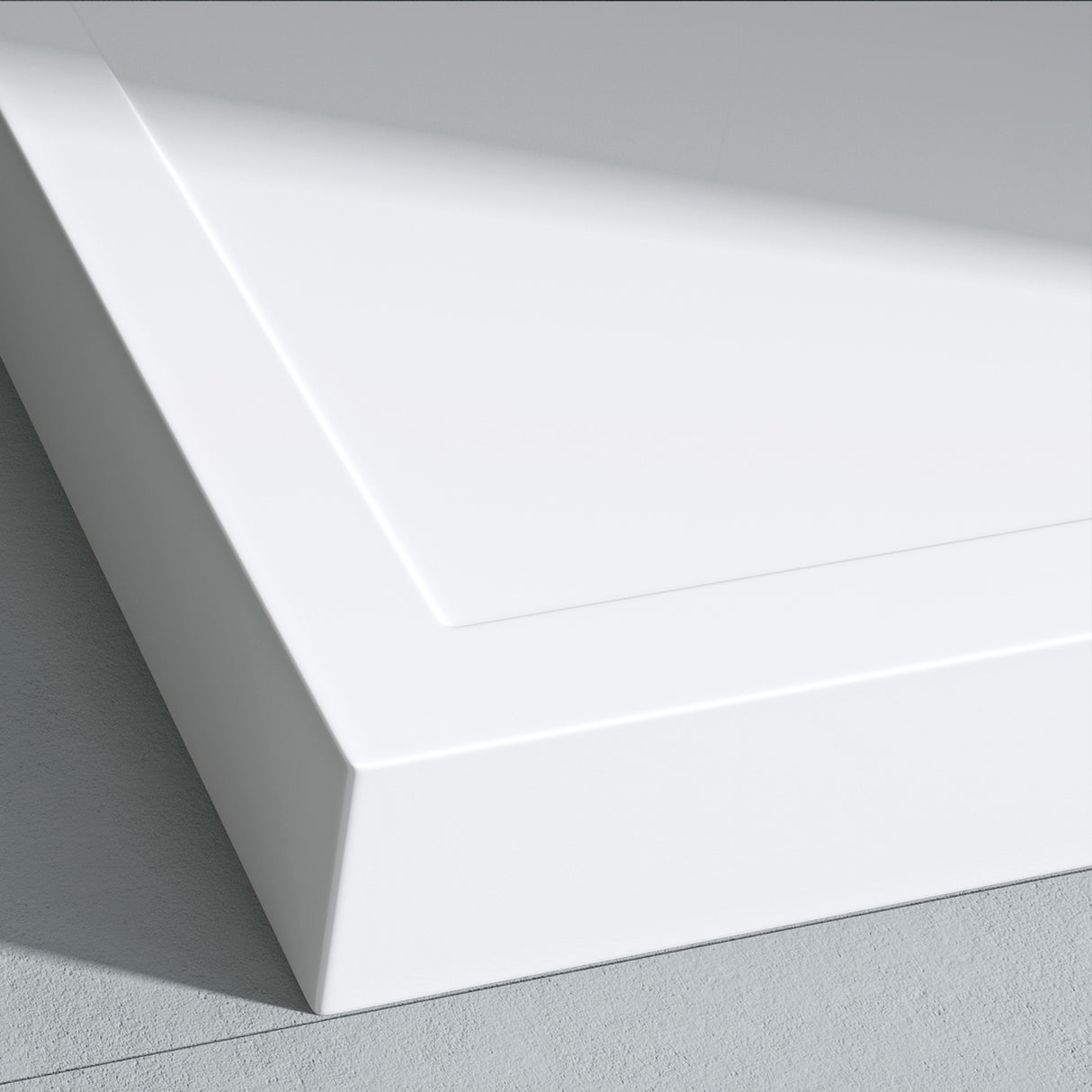 glasvilla Duschwanne Duschtasse de acrílico de alta calidad Cuadrada Faro1H