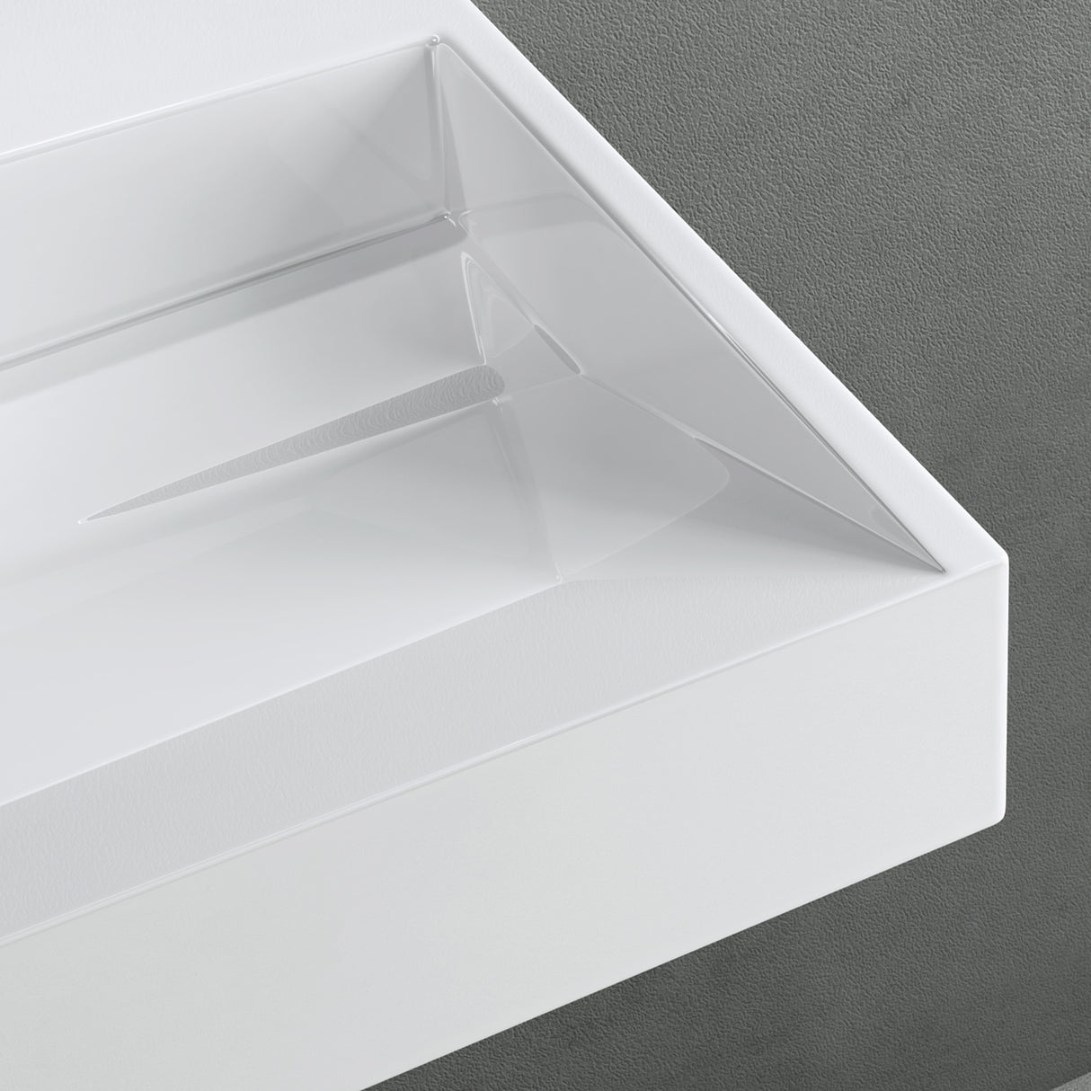 glasvilla Lavabo da Appoggio da Marmo fuso Lavabo Bagno Sospeso Lavandino Bagno Rettangolare Scarico Incluso Colossum19