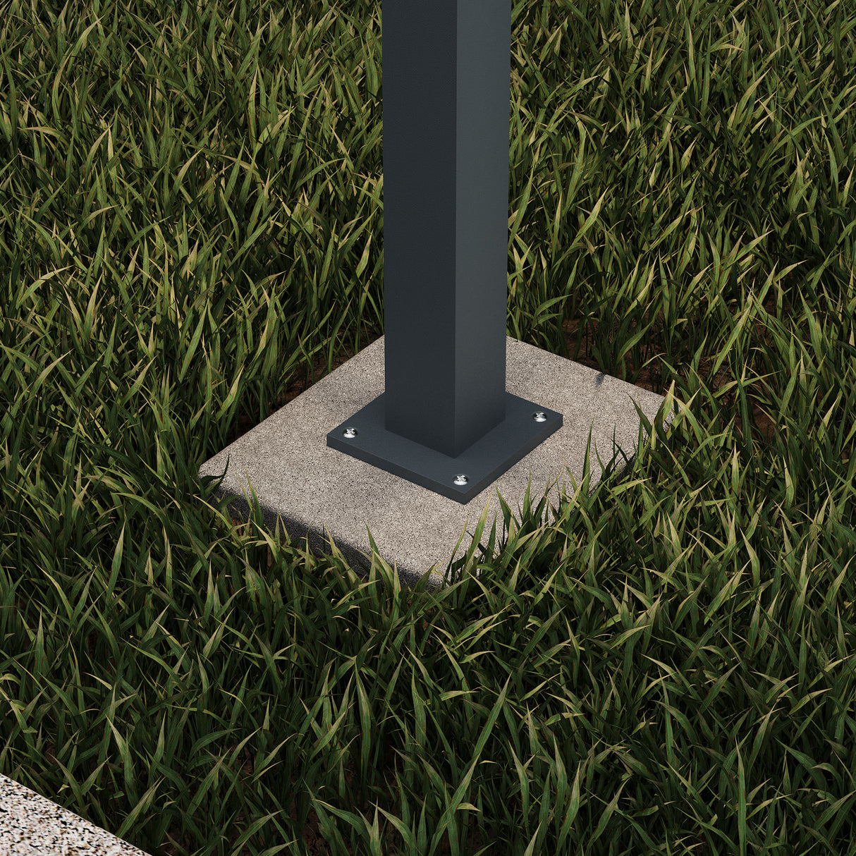 glasvilla Lampada da Giardino IP65 Lampada da Terra per Giardino 3000K | Lampada da Terra per Esterni 3W Luce da Percorso Esterno per Giardini, Parchi, Aree Residenziali e Ingressi Deus Lumina