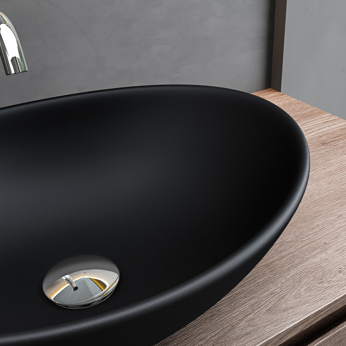 glasvilla Lavabo da Appoggio in Ceramica Lavandino Bagno da Appoggio Nano Rivestimenti Inclusi Brüssel205