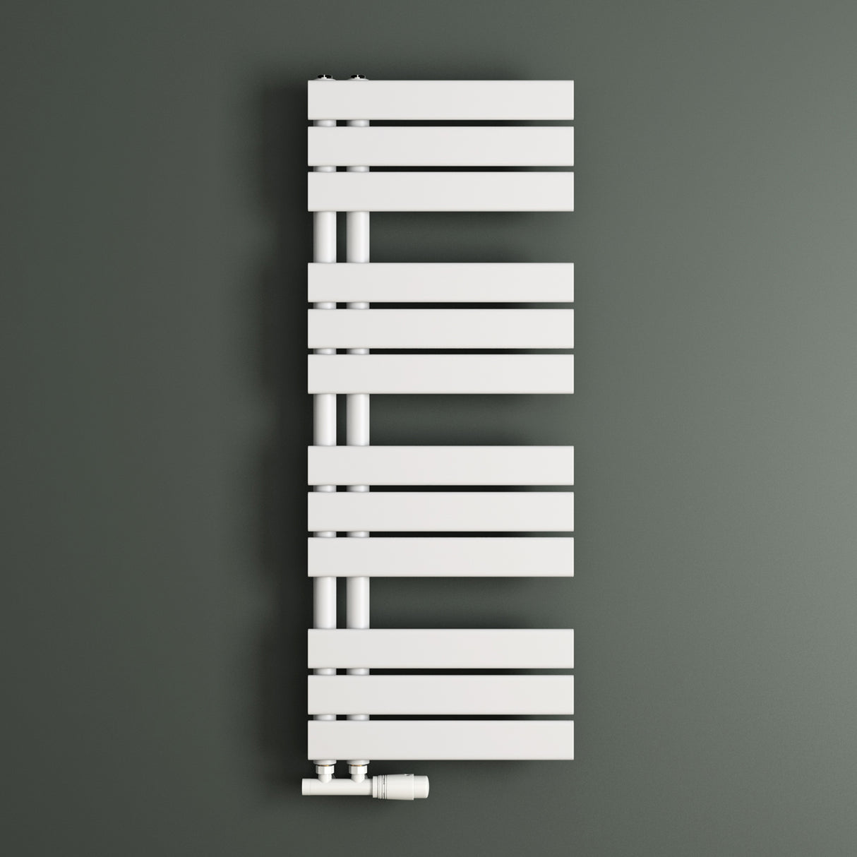 glasvilla Radiatore da Bagno Radiatore Scaldasalviette Termoarredo da Bagno Scalda Portasciugamani da Parete FN