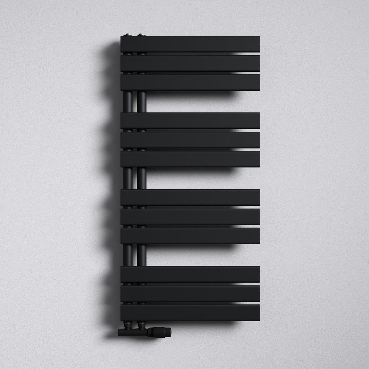 glasvilla Radiatore da Bagno Radiatore Scaldasalviette Termoarredo da Bagno Scalda Portasciugamani da Parete FN