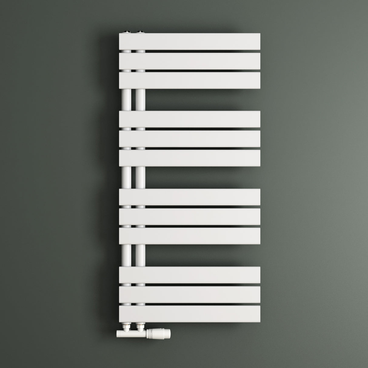 glasvilla Radiatore da Bagno Radiatore Scaldasalviette Termoarredo da Bagno Scalda Portasciugamani da Parete FN