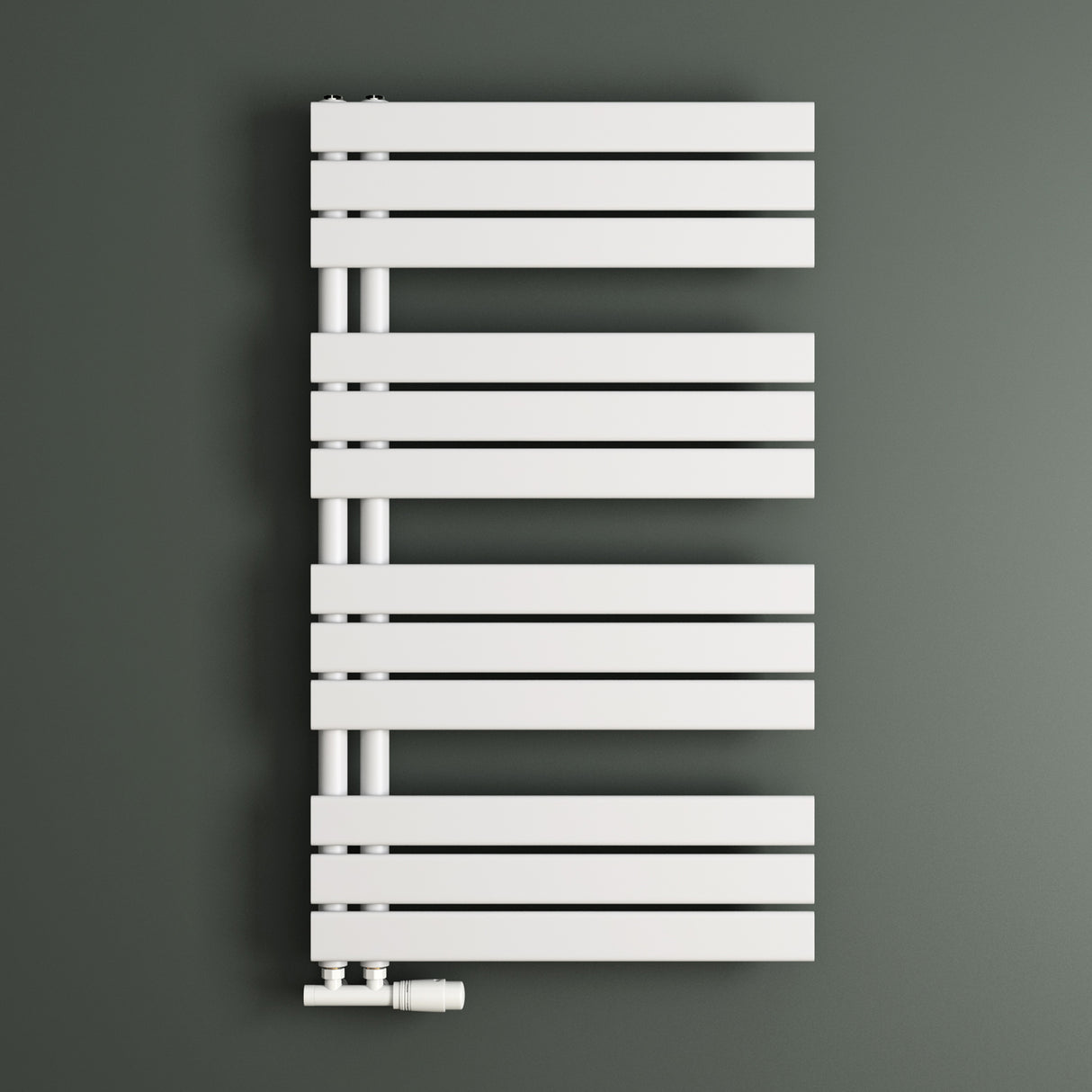 glasvilla Radiatore da Bagno Radiatore Scaldasalviette Termoarredo da Bagno Scalda Portasciugamani da Parete FN