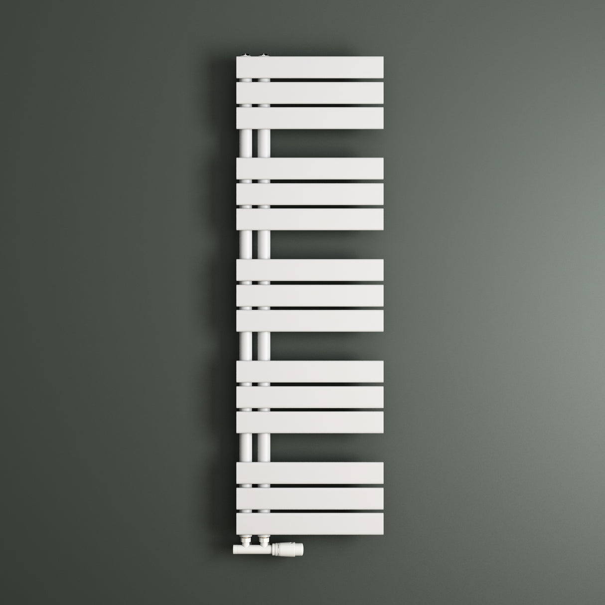 glasvilla Radiatore da Bagno Radiatore Scaldasalviette Termoarredo da Bagno Scalda Portasciugamani da Parete FN