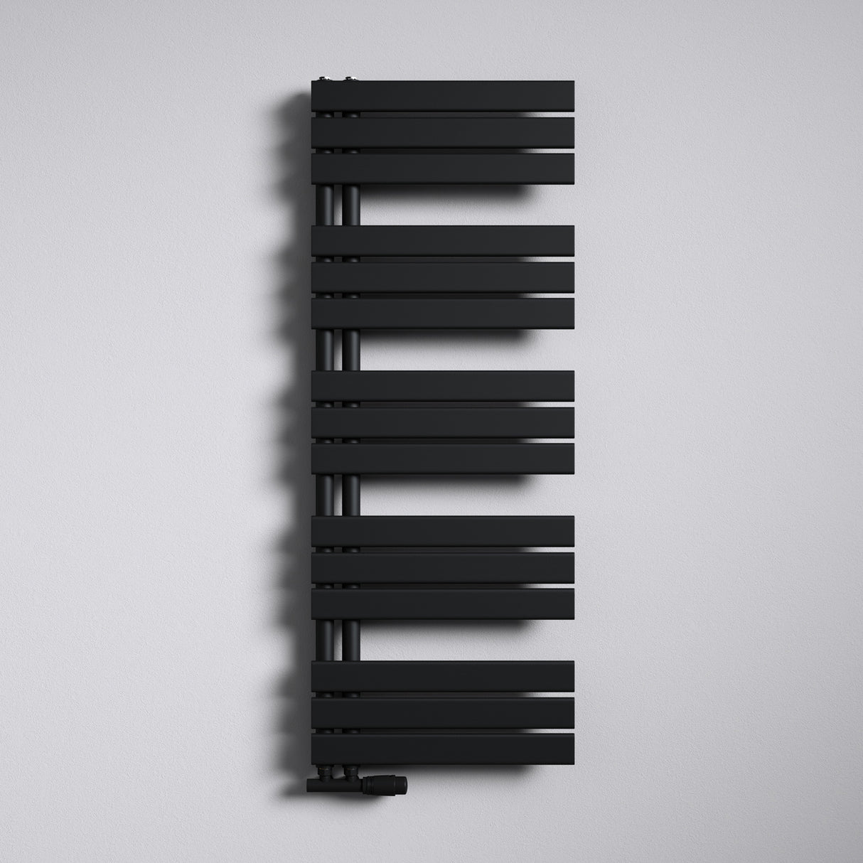 glasvilla Radiatore da Bagno Radiatore Scaldasalviette Termoarredo da Bagno Scalda Portasciugamani da Parete FN