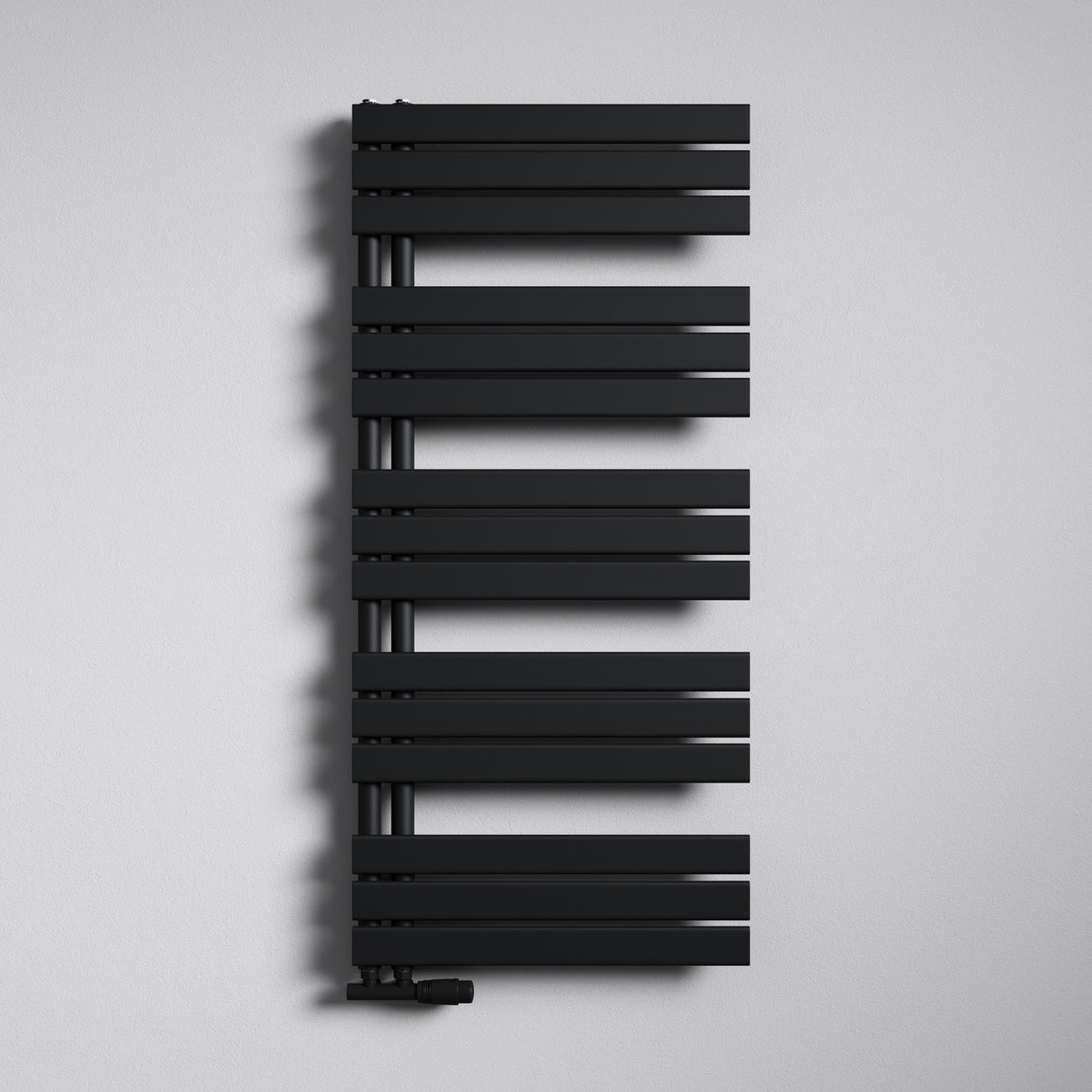 glasvilla Radiatore da Bagno Radiatore Scaldasalviette Termoarredo da Bagno Scalda Portasciugamani da Parete FN