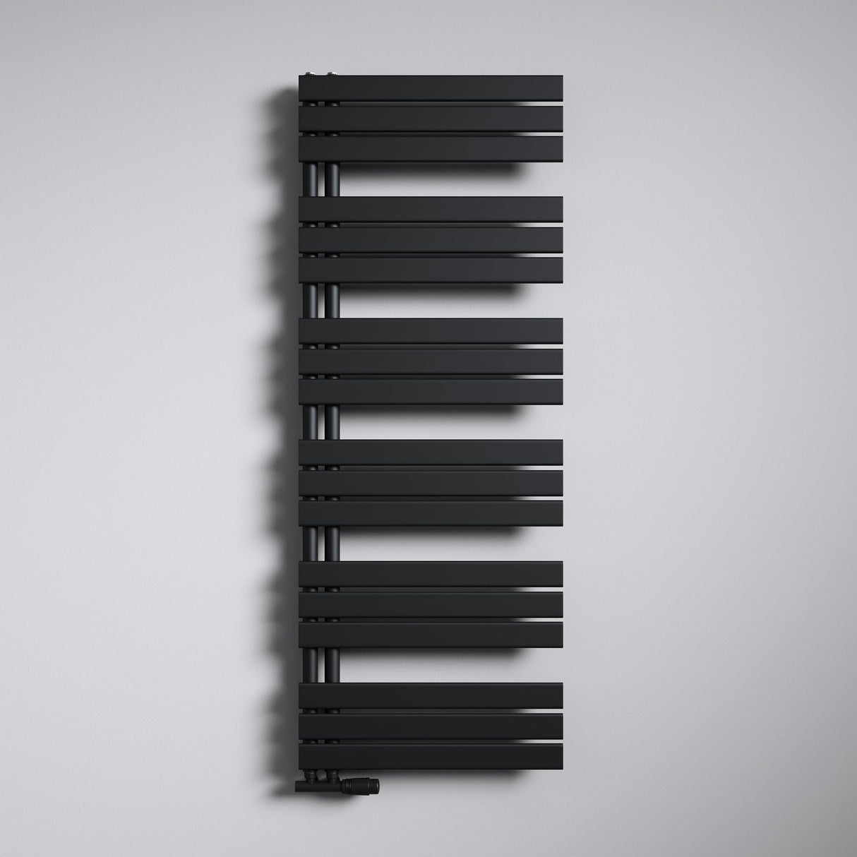 glasvilla Radiatore da Bagno Radiatore Scaldasalviette Termoarredo da Bagno Scalda Portasciugamani da Parete FN