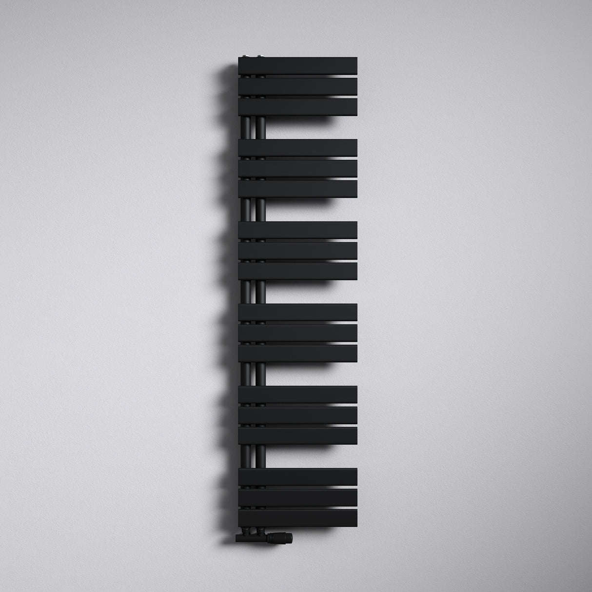 glasvilla Radiatore da Bagno Radiatore Scaldasalviette Termoarredo da Bagno Scalda Portasciugamani da Parete FN