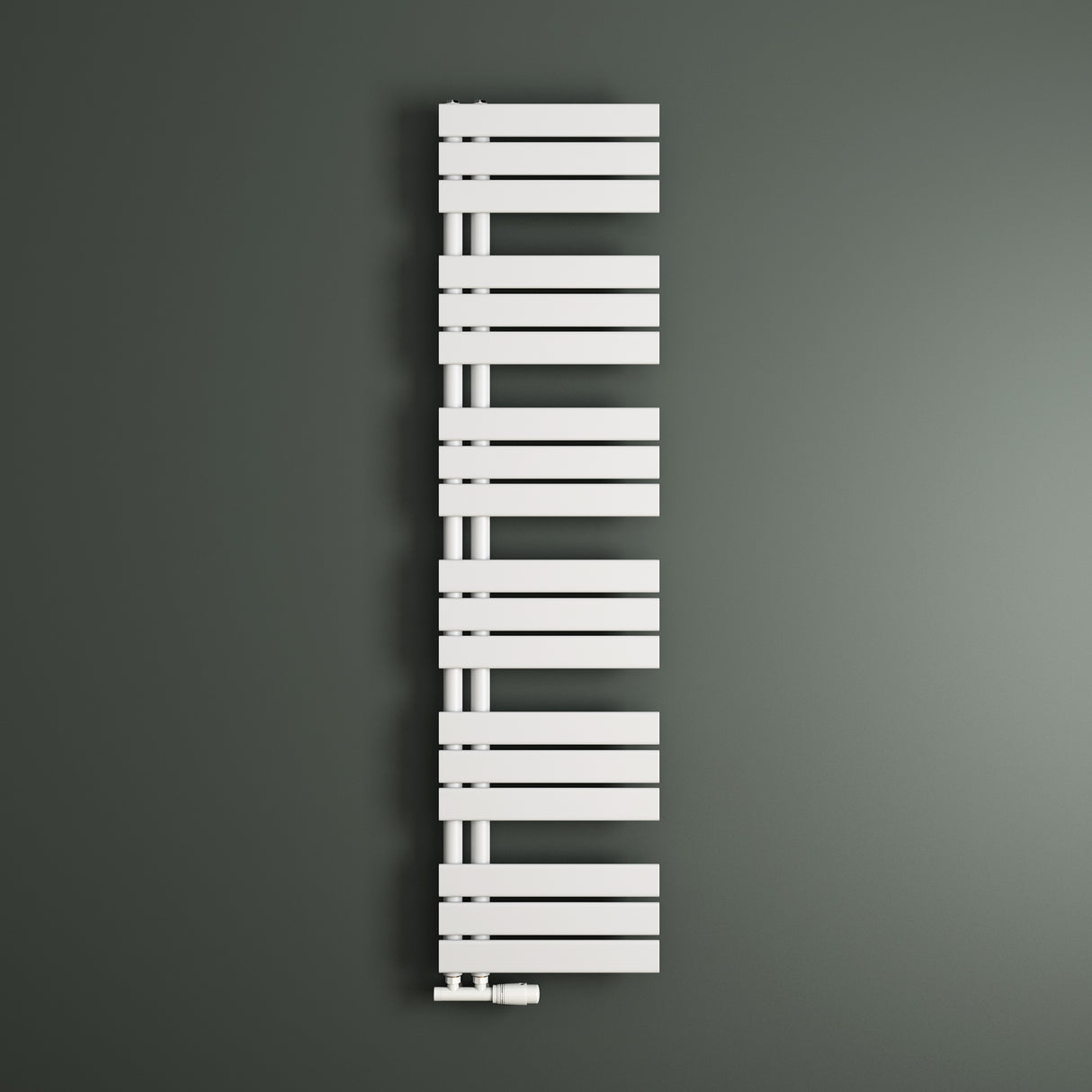 glasvilla Radiatore da Bagno Radiatore Scaldasalviette Termoarredo da Bagno Scalda Portasciugamani da Parete FN