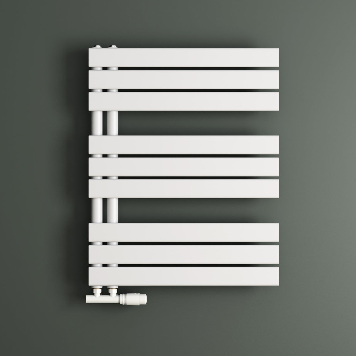 glasvilla Radiatore da Bagno Radiatore Scaldasalviette Termoarredo da Bagno Scalda Portasciugamani da Parete FN