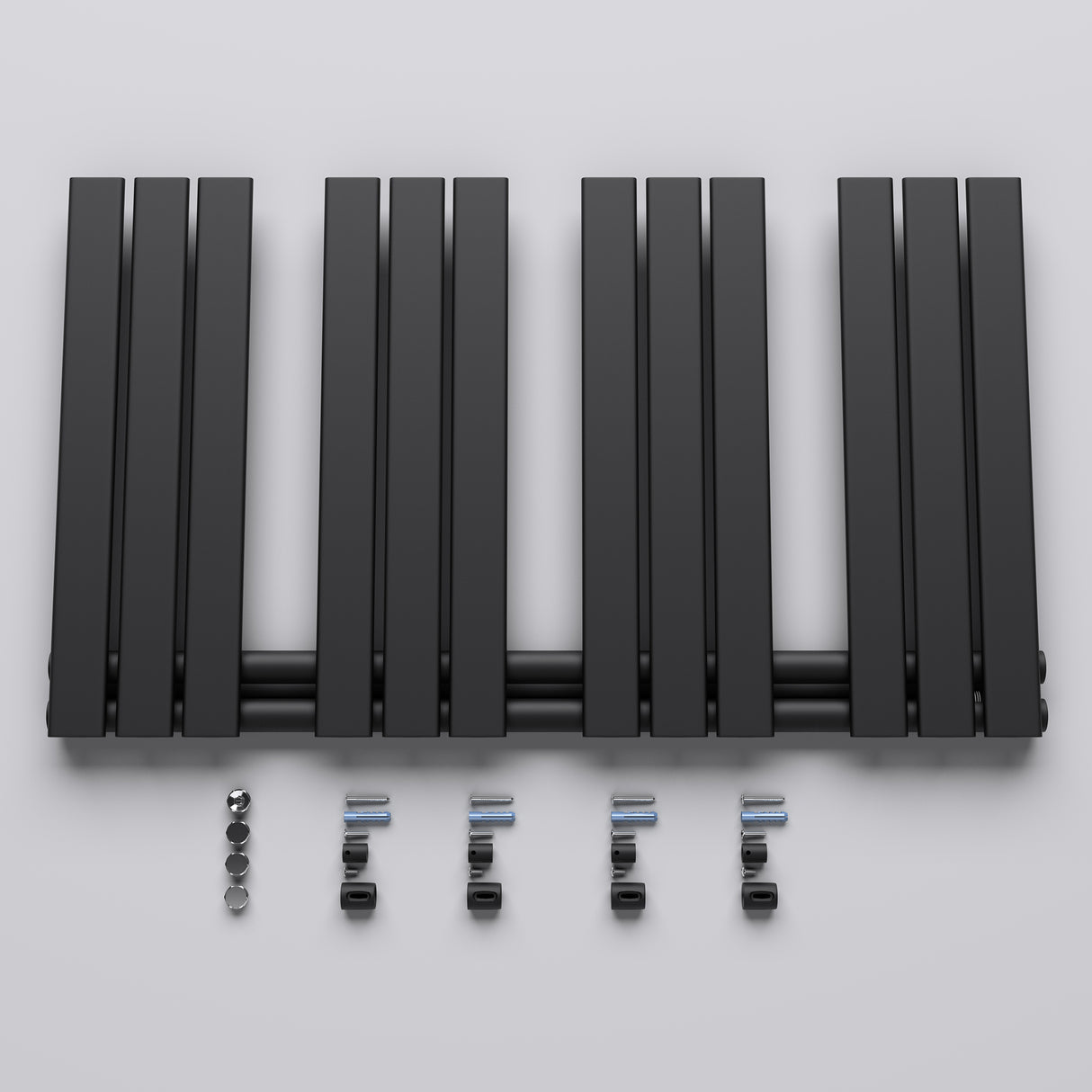 glasvilla Radiatore da Bagno Radiatore Scaldasalviette Termoarredo da Bagno Scalda Portasciugamani da Parete FN