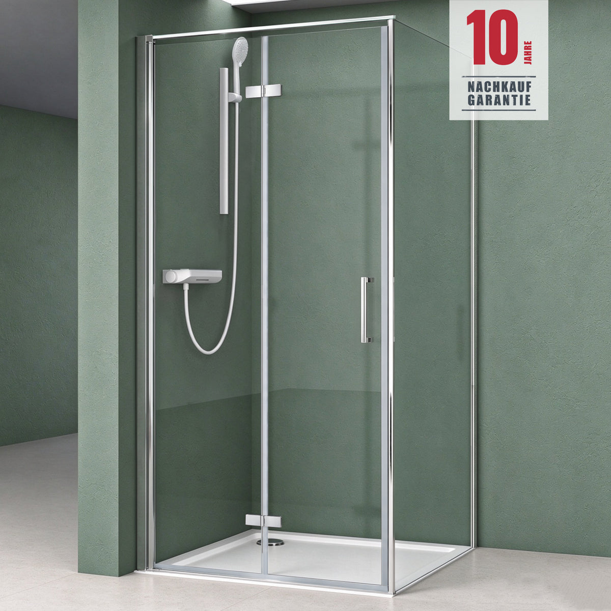 galsvilla Cabina de ducha Separación de ducha 8mm vidrio de seguridad ESG recubrimiento nano mecanismo de elevación y descenso Rav37-Plus
