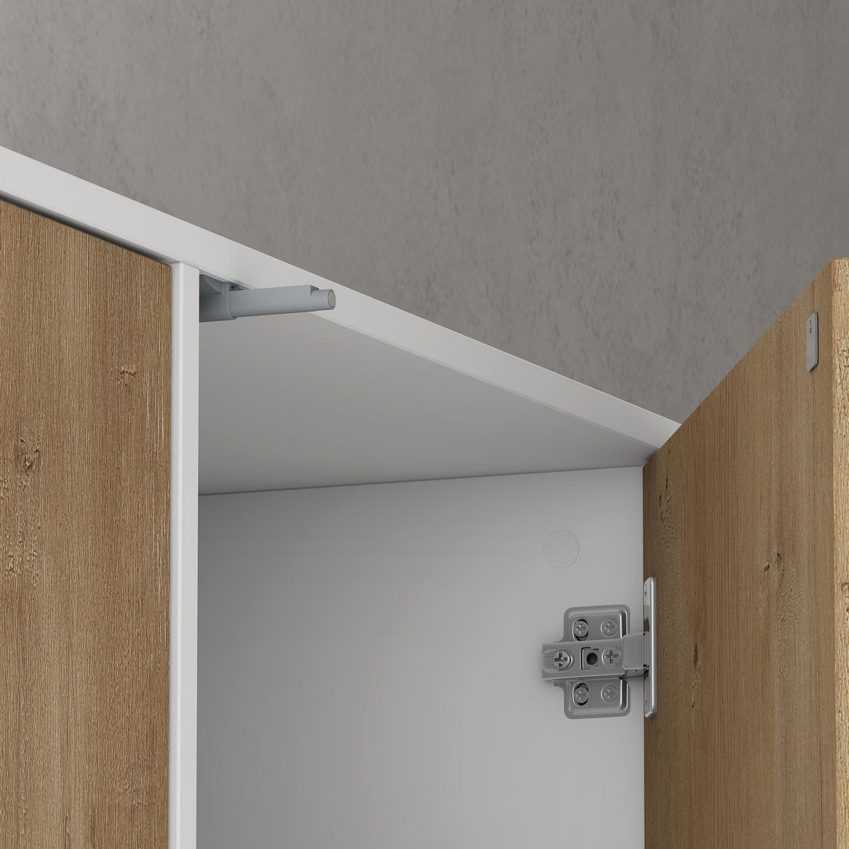 glasvilla Mobile Contenitore Mobile TV con 3 Ante e 2 scomparti Armadietto Basso Soft-close per Soggiorno, Sala da Pranzo, Camera da Letto Schrank02