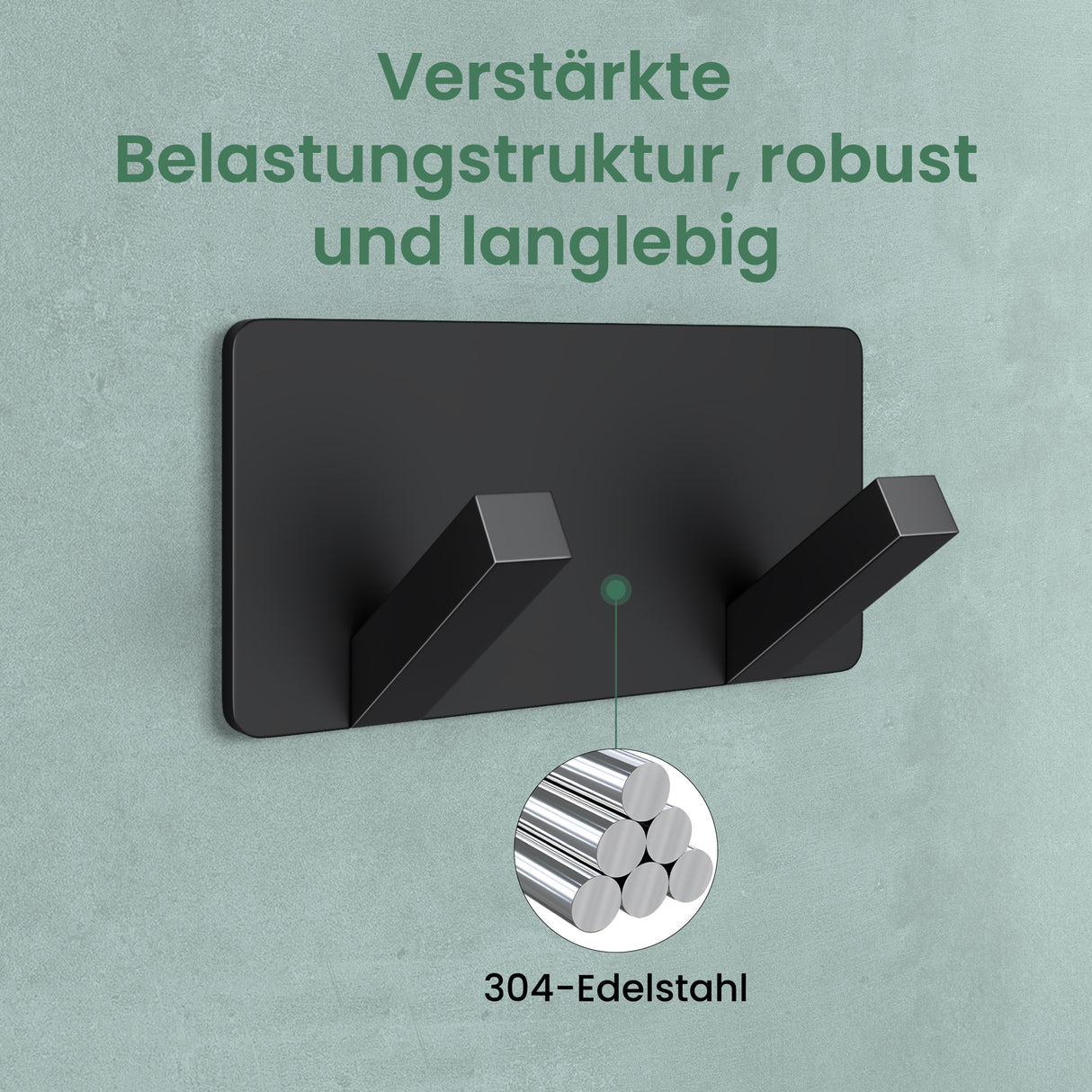 glasvilla perchero de pared ganchos de pared de aluminio perchero con ganchos plegables barra de perchero ganchos de perchero ganchos para ropa Stalo-04+05