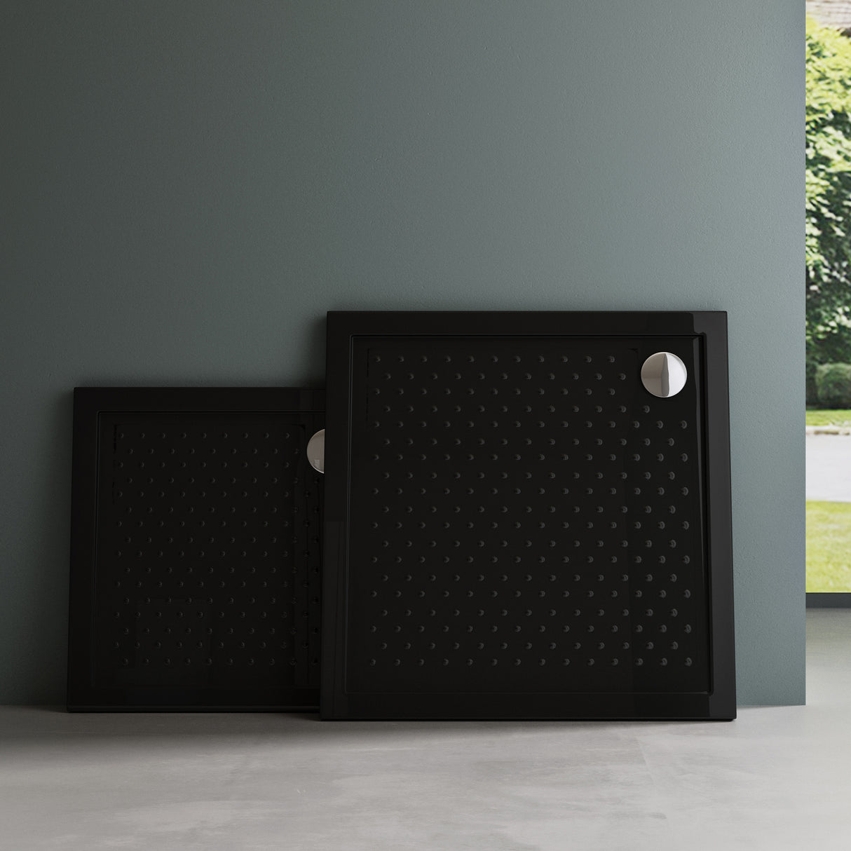 glasvilla Piatto Doccia in Acrilico Piatto Doccia Quadrato Antiscivolo Lucia