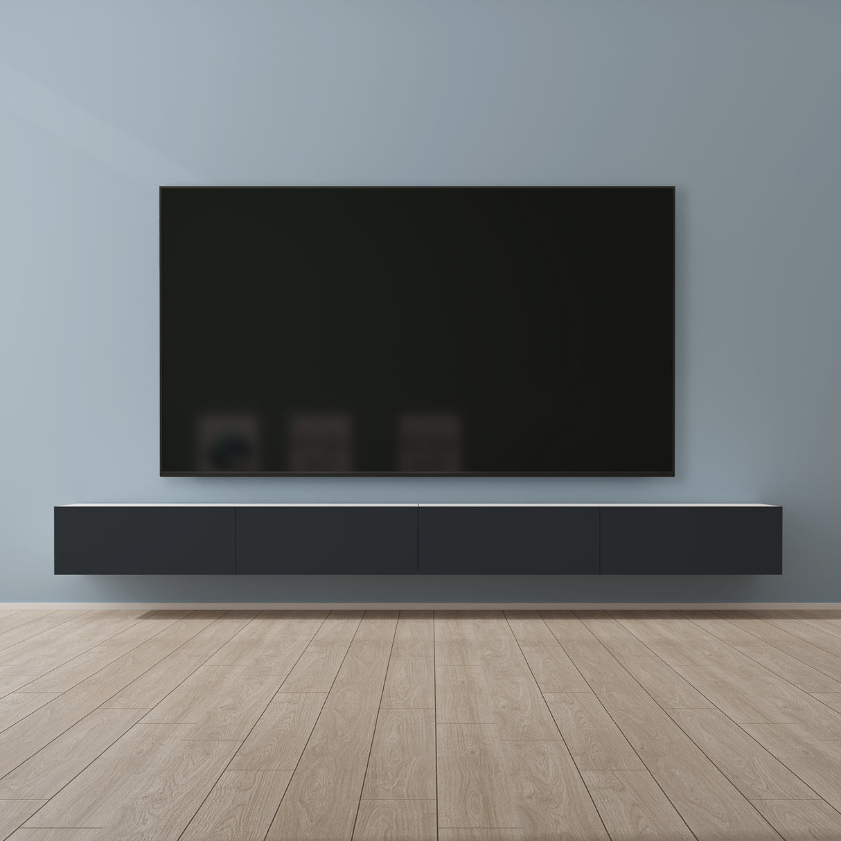 glasvilla mesa de televisión mueble de televisión armario con asa oculta y cierre suave mueble bajo armario colgante para sala de estar mueble de televisión02