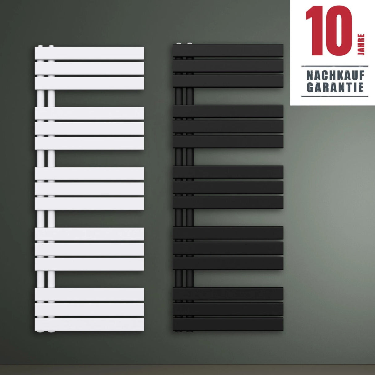 glasvilla Radiatore da Bagno Radiatore Scaldasalviette Termoarredo da Bagno Scalda Portasciugamani da Parete FN