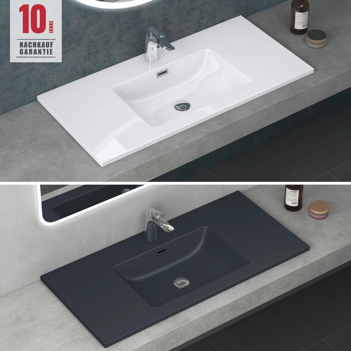 glasvilla lavabo lavabo empotrado mueble de lavabo lavabo empotrado de mineral Col02