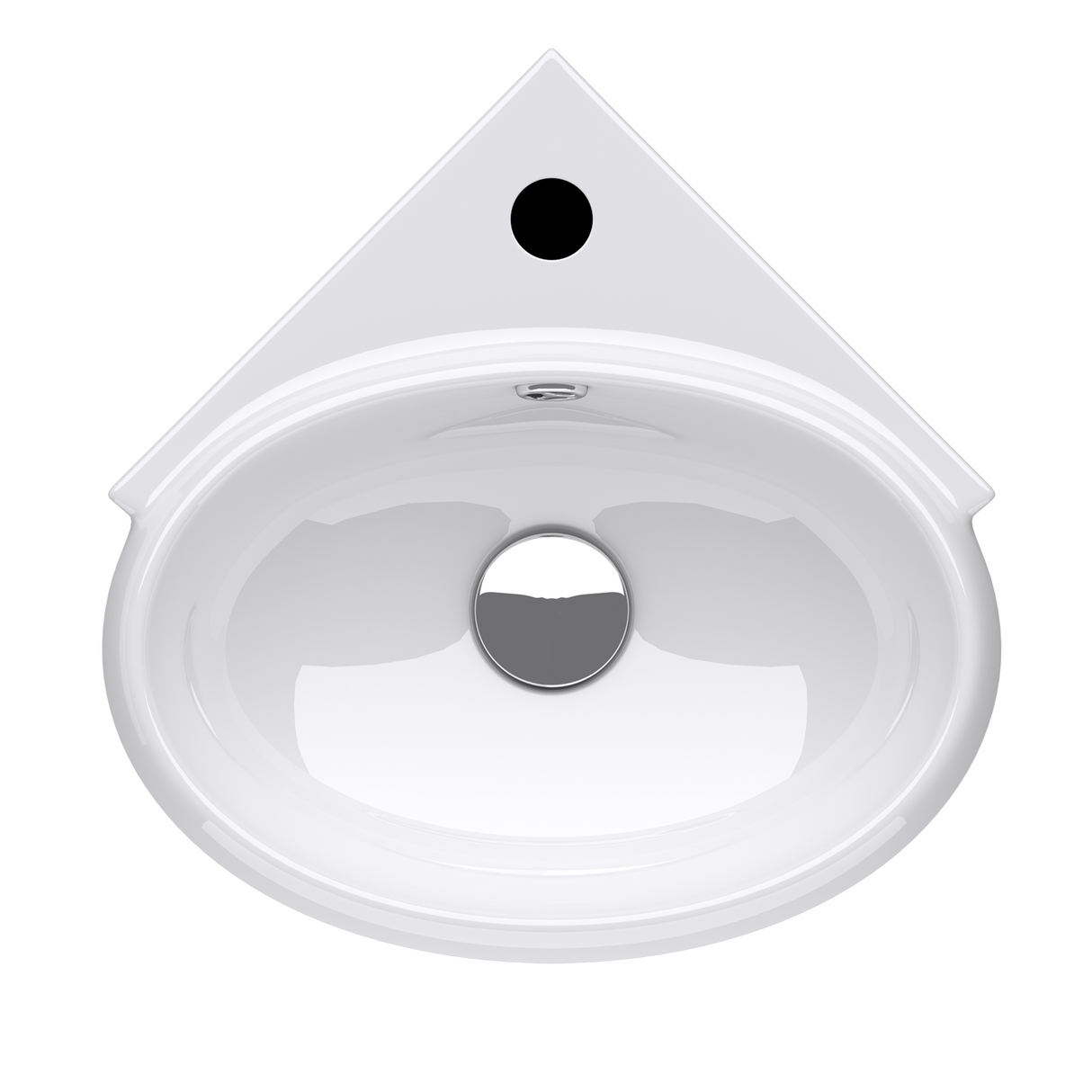 glasvilla Lavabo da Appoggio in Ceramica Lavabo Sospeso con Nano Rivestimenti Lavabo Bagno Sospeso Lavandino Bagno Bianco Brüssel002