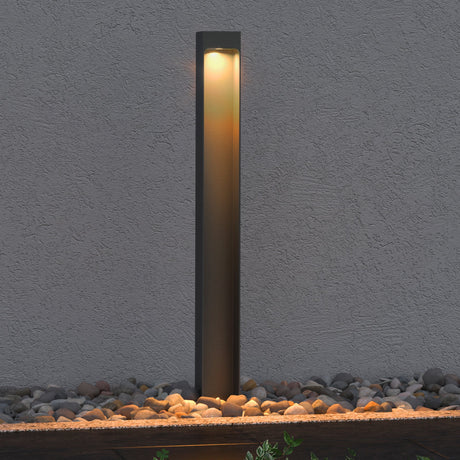 glasvilla Lampione da Giardino IP65 Lampada da Terra per Esterni 3000K Paletti Esterni per Giardini, Parchi, Aree Residenziali e Ingressi 5W BaldersLights