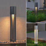glasvilla Lampione da Giardino ⌀120xH700mm Luminoso da Giardino IP65 Lampada da Terra per Esterni 3000K Paletti Esterni 10W per Giardini, Parchi, Aree Residenziali e Ingressi NeoForge