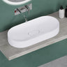 Lavandino da appoggio Glasvilla, lavabo da appoggio in ghisa minerale con rivestimento nano Colossum826