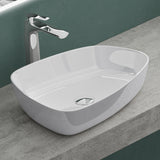 glasvilla Lavabo da Appoggio da Marmo Fuso 51.1x38.7x12cm Lavandino Bagno Rettangolare Col826