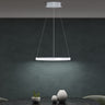 glasvilla Lampadario a Sospensione 16W, 50CM, Lampada da Soffitto a Sospensione 3000K/4000K/6000K con Cavo Regolabile per Camera da Letto e Soggiorno