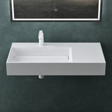 glasvilla Lavabo da Appoggio Lavandino Bagno Sospeso da Marmo Fuso Col12