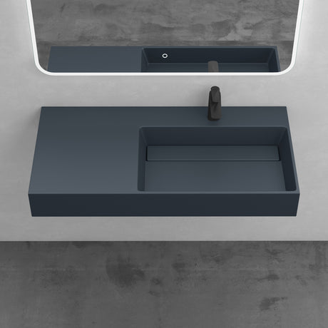 glasvilla Lavabo da Appoggio Lavandino Bagno Sospeso da Marmo Fuso Col12