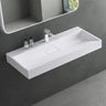 Lavabo Glasvilla Col19 Mineralguss moderno con válvula incluida