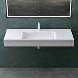 glasvilla Lavabo da Appoggio Lavandino Bagno Sospeso da Marmo Fuso Col12