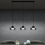 glasvilla Pendelleuchte LED Hängelampe Verstellbares Kabel Hängeleuchte für Esszimmer Wohnzimmer Schlafzimmer