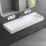 Lavabo Glasvilla Col19 Mineralguss moderno con válvula incluida