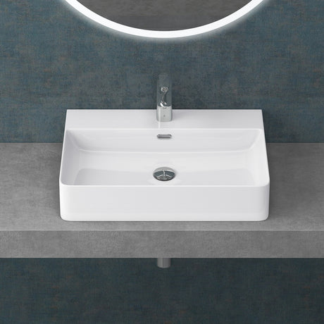 Lavabo de Encimera Glasvilla Meissen201 Cerámica con Recubrimiento Nano