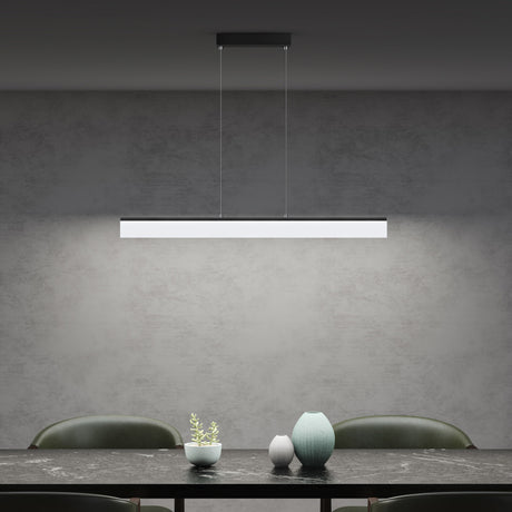 glasvilla Lampadario a Sospensione Dimmerabile con Telecomando Temperature di Colore 3000K/4000K/6000K Lampada da Soffitto a Sospensione con Cavo Regolabile per Camera da Letto e Soggiorno