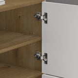 glasvilla Scarpiera Portascarpe 45x36x120cm, Porta Scarpe Armadio Scaffale Portascarpe 3 Ante per Ingresso Soggiorno, Camera da Letto Schuhschrank02
