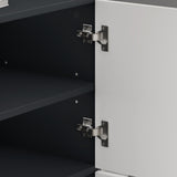 glasvilla Scarpiera Portascarpe 45x36x120cm, Porta Scarpe Armadio Scaffale Portascarpe 3 Ante per Ingresso Soggiorno, Camera da Letto Schuhschrank02